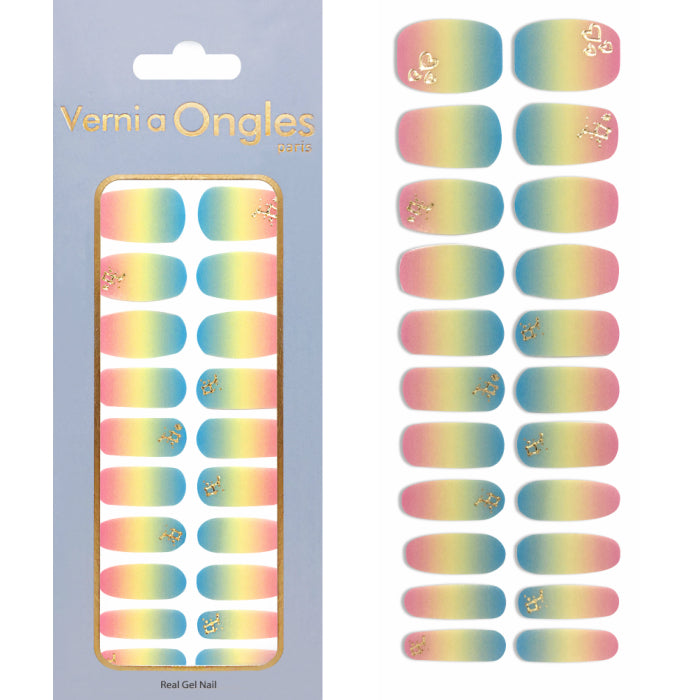 Verni a Ongles ヴェルニア オングルス  ジェルネイル ステッカー V-04